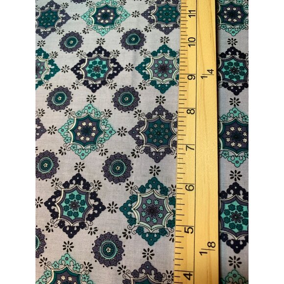 Persian Motif Cotton Fabric 1/2 Yard 42" Wide CP2462 Spring Studios - Picture 3 of 5